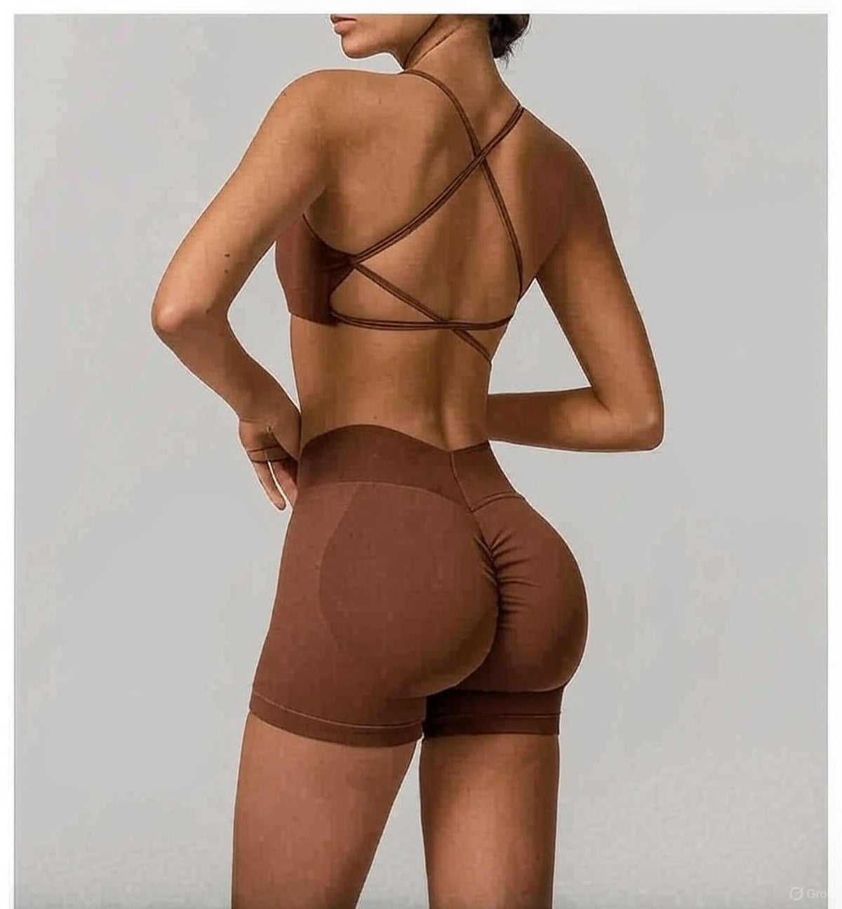 Top Crossed Brown VK