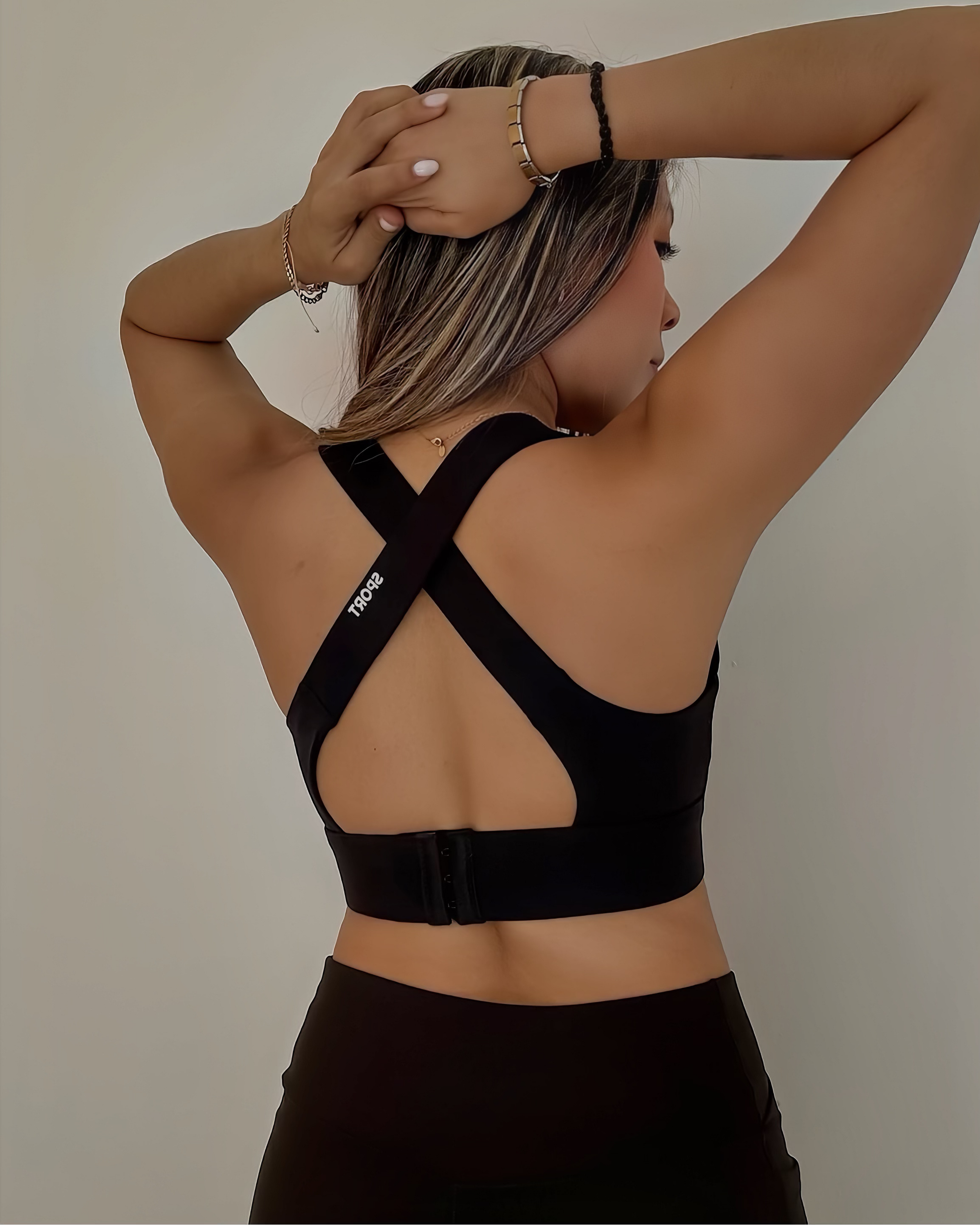 Black Elisse Cross