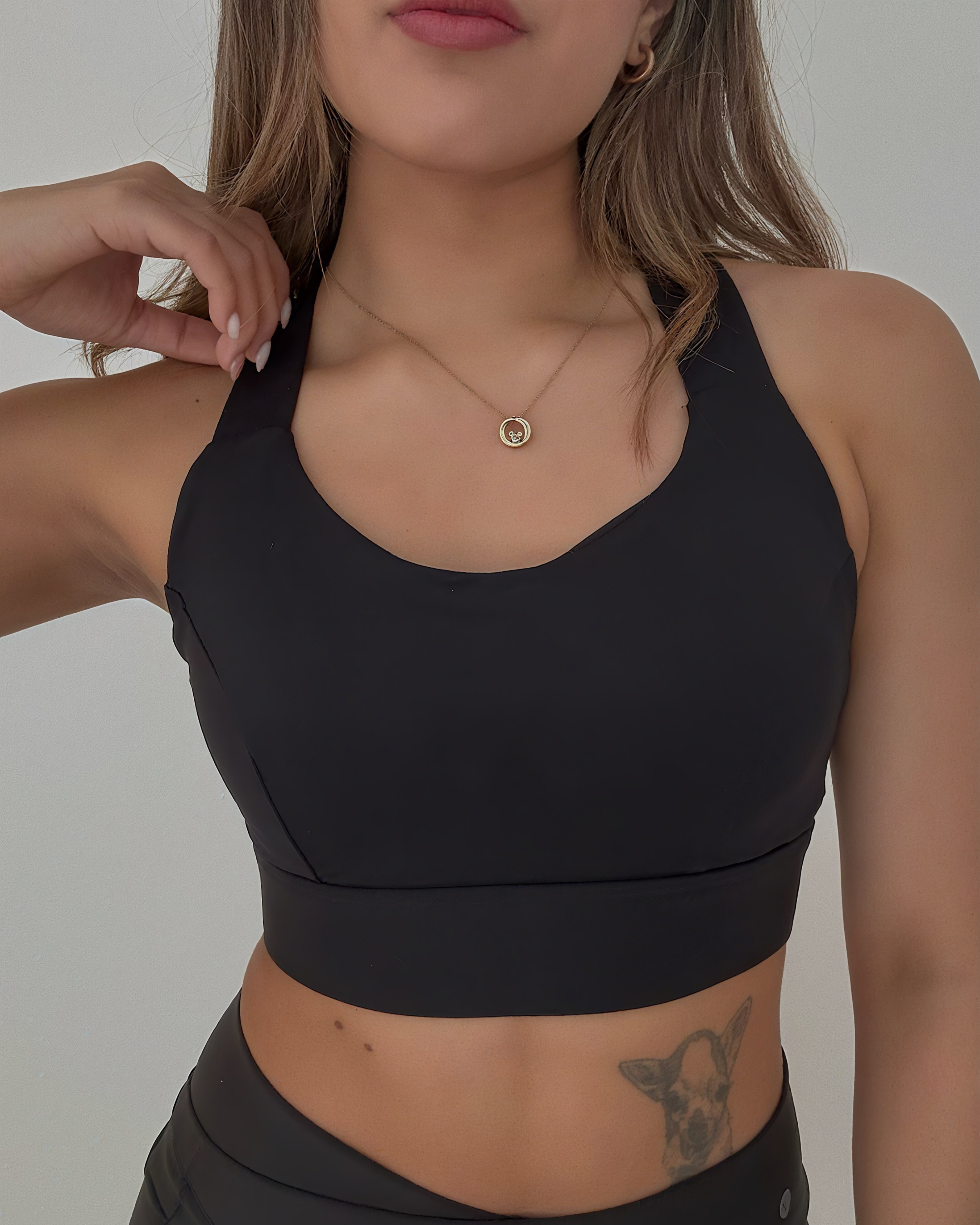 Black Elisse Cross