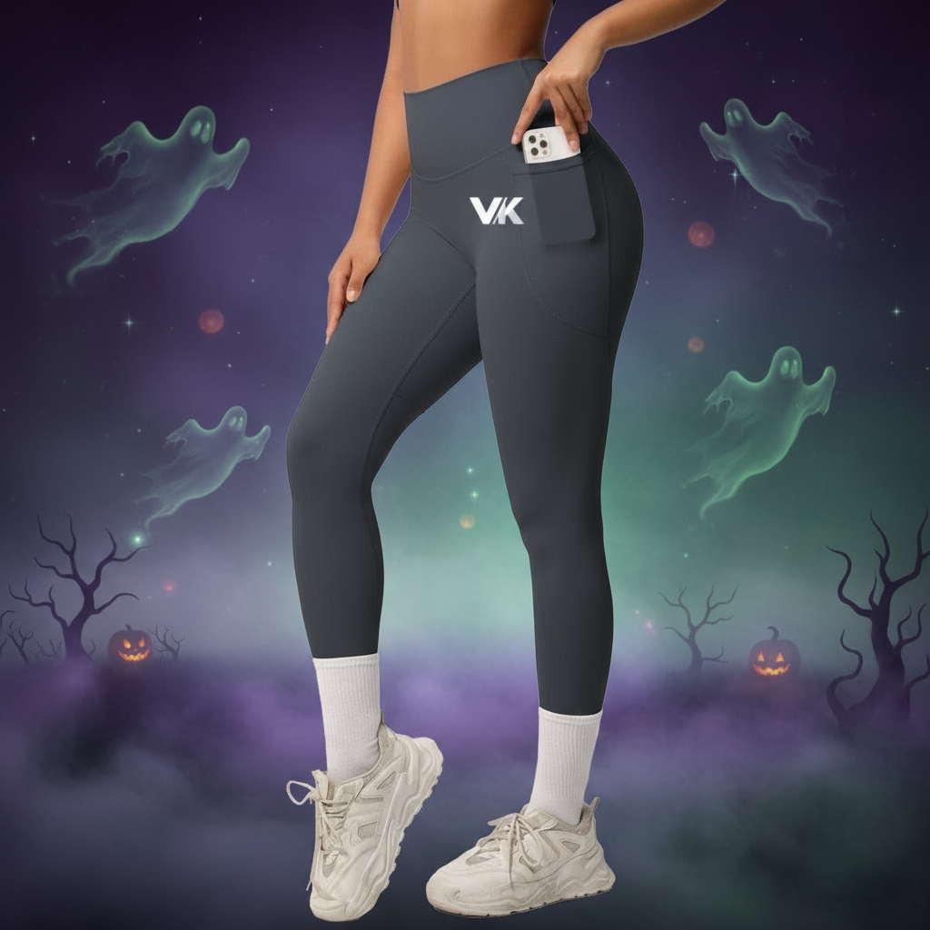 Legging Side Bags Grey VK