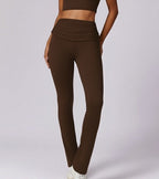 Ruched longe set Brown