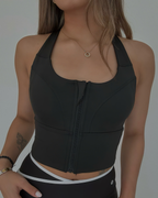 Black Mila Zip