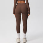 Legging Side Bags Brown VK