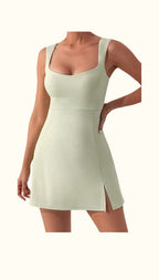 Fresh Glow Dress Green