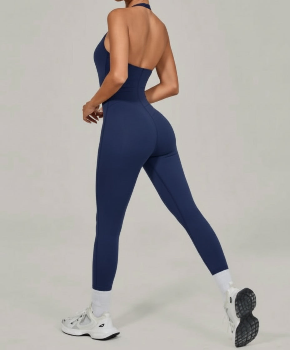 LuxeLift Jumpsuit VK Navy Blue
