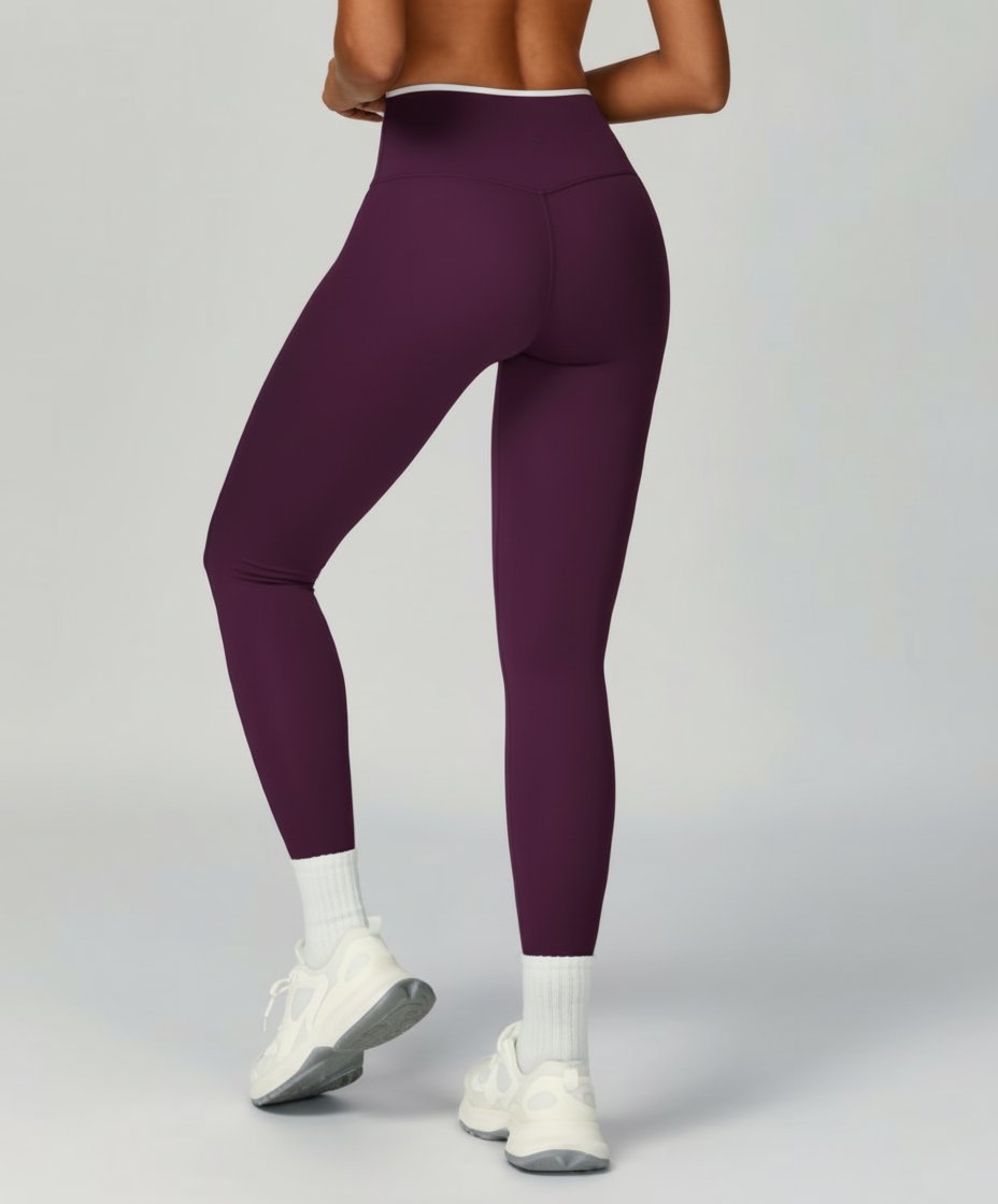 Legging VK Criss-Cross Burgundy