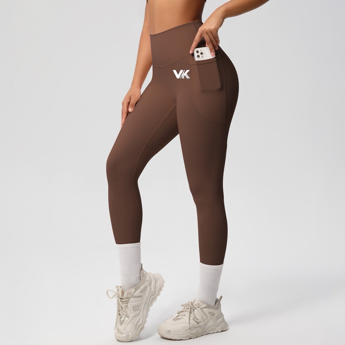 Legging Side Bags Brown VK