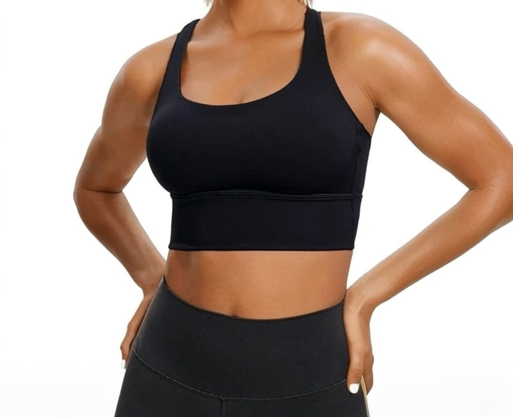 Black Elisse Double Cross