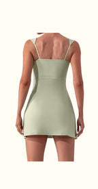 Fresh Glow Dress Green