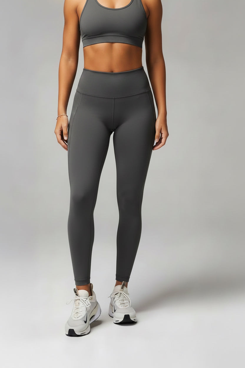 Aura Seam Legging Sculpt Grey