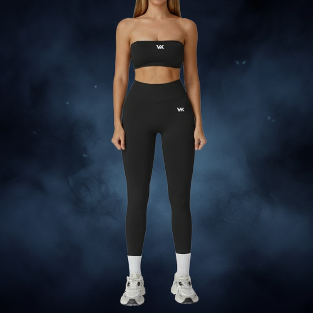 VK Strapless Black Pulse Set