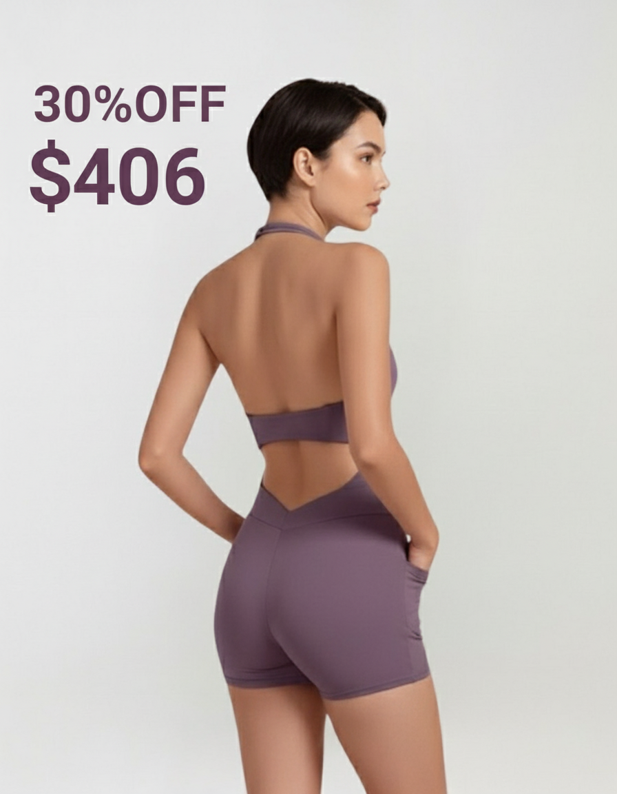 Jumpsuit Motion Purple
