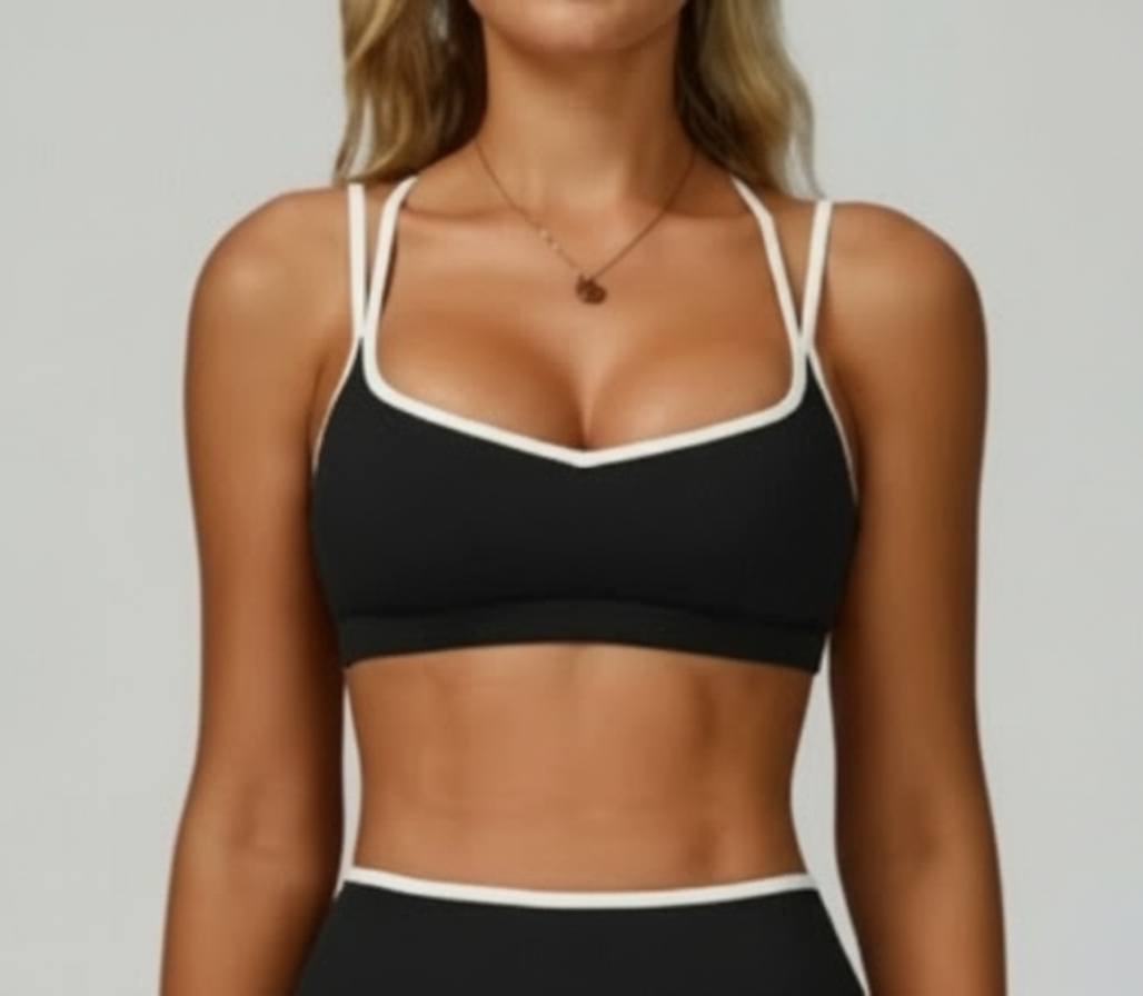 VK Criss-Cross Top Black