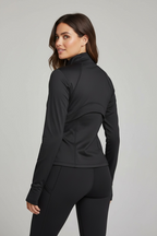 Aura Seam Jacket Black