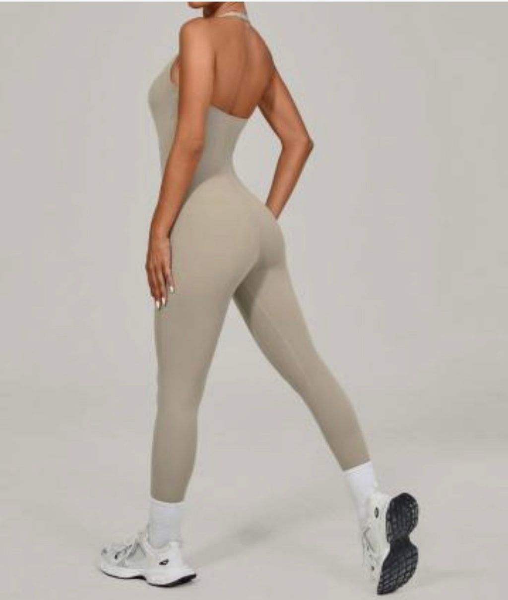 LuxeLift Jumpsuit VK Flaxen