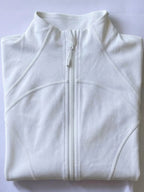 Asymmetric Slim Jacket Pearl