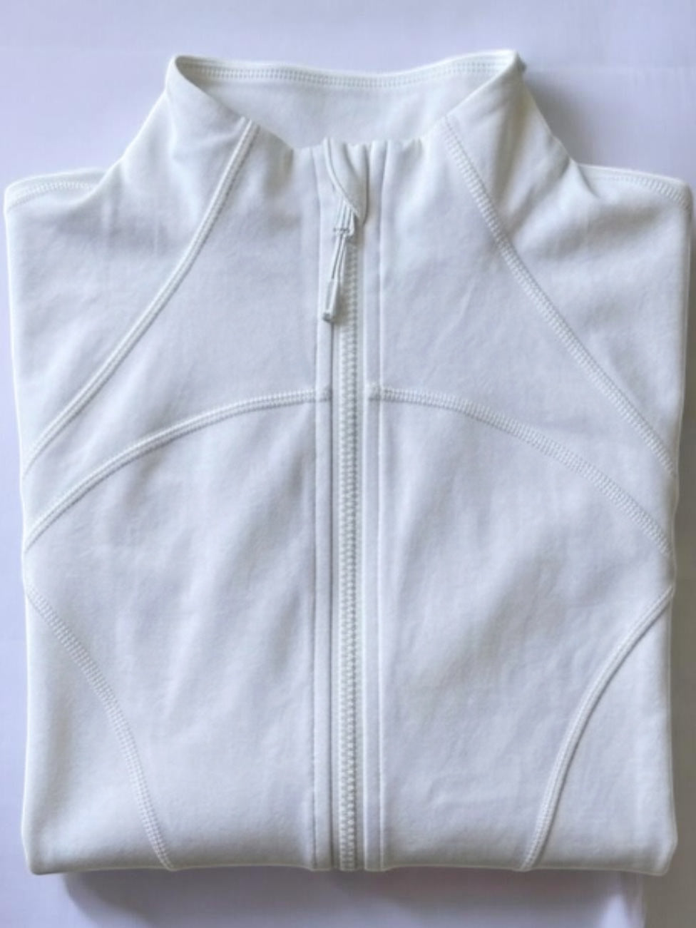 Asymmetric Slim Jacket Pearl