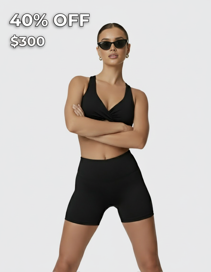 Woven Sculpt Set Black