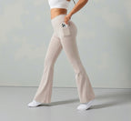 Everyday Flare Pocket Beige