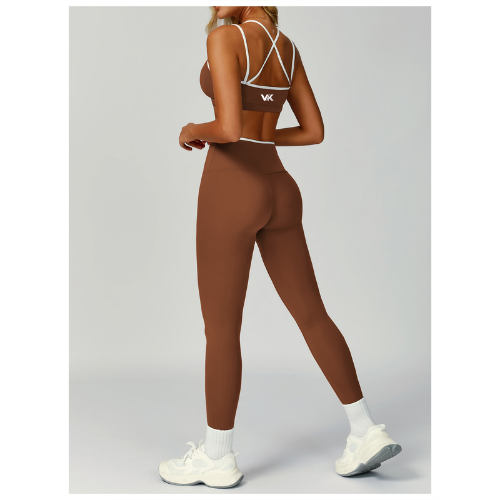 Legging VK Criss-Cross Caramel