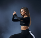 Openback Crop  Black VK