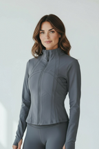 Aura Seam Jacket Grey