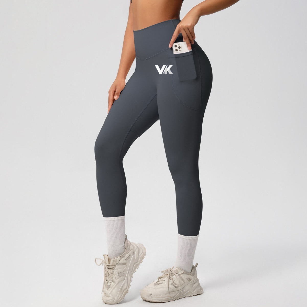 Legging Side Bags Grey VK