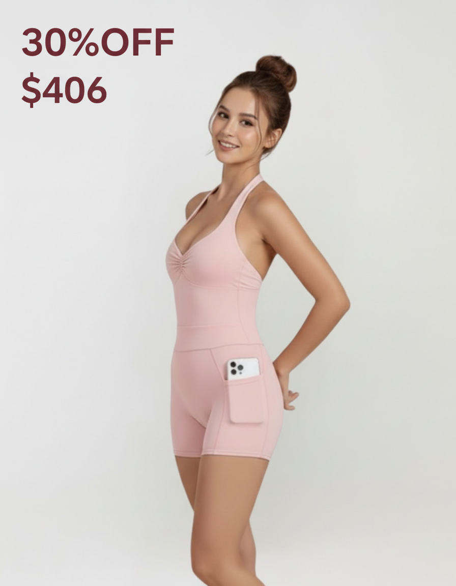 Jumpsuit Motion Pink