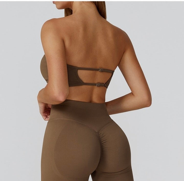 Top Strapless Pulse Brown VK