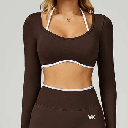 Top Shadow Brown&White VK