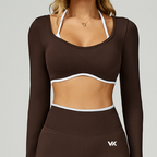 Top Shadow Brown&White VK