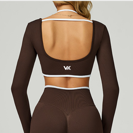 Top Shadow Brown&White VK