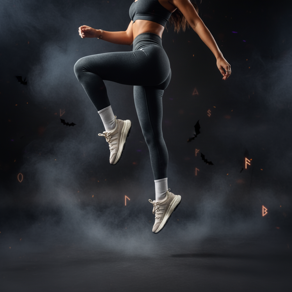 Legging wrinkled Black VK