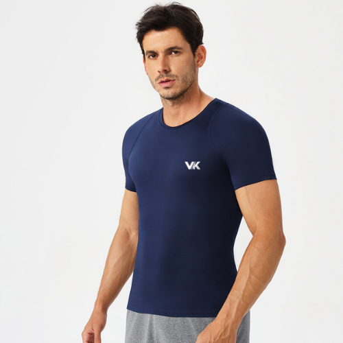 T-shirt Tight Dark Blue VK