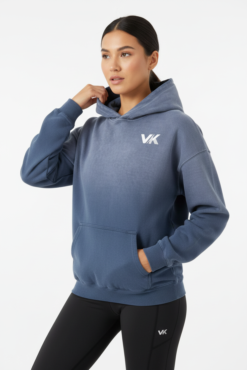 VK Gradient Hoodie Blue
