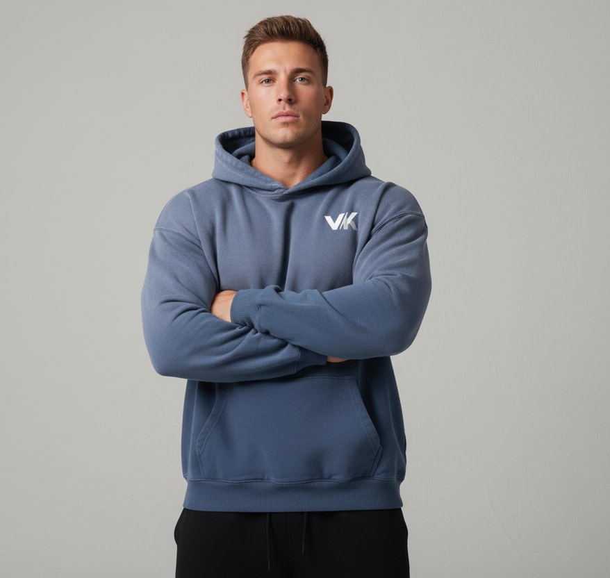 VK Gradient Hoodie Blue