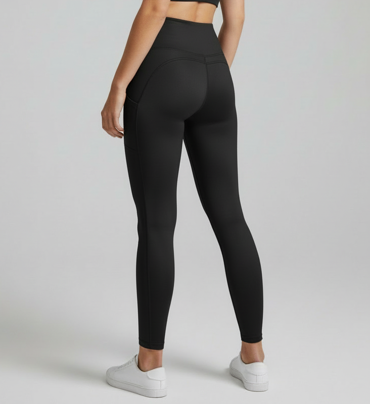 Aura Seam Legging Sculpt Black