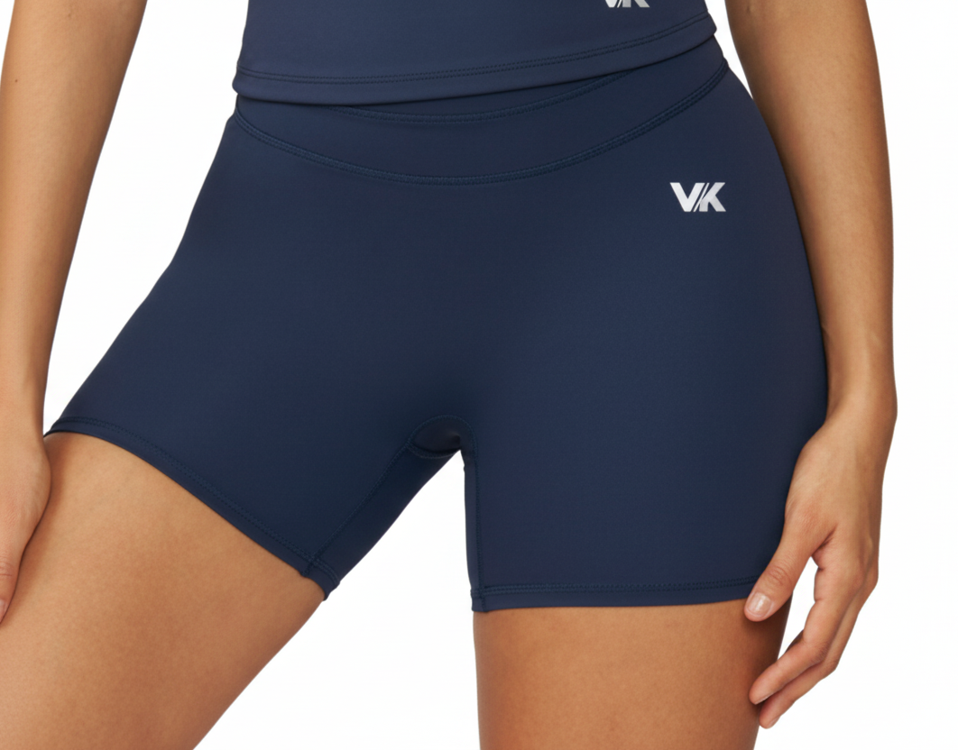Short Navy Blue Halo VK