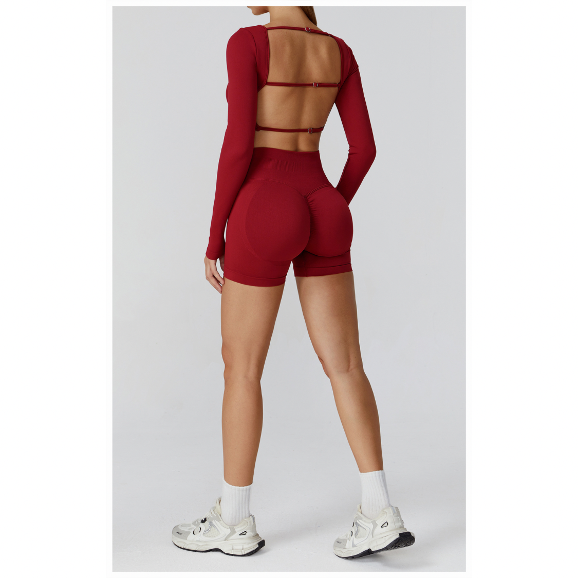 Openback Crop  Red VK