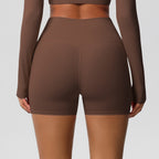Short side bags brown VK