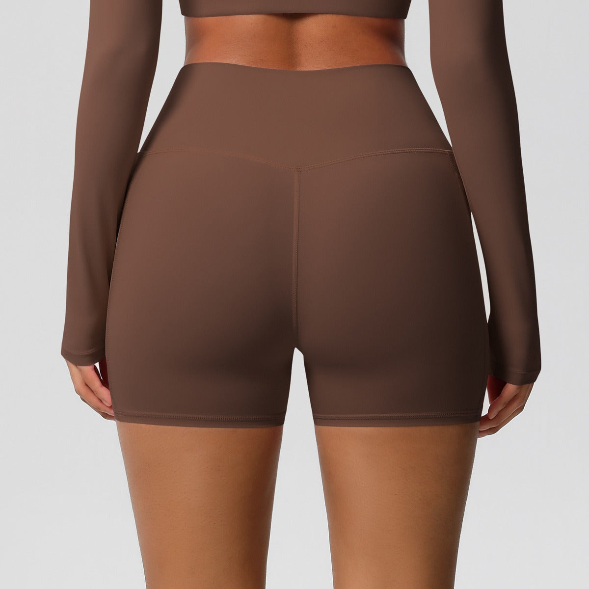 Short side bags brown VK