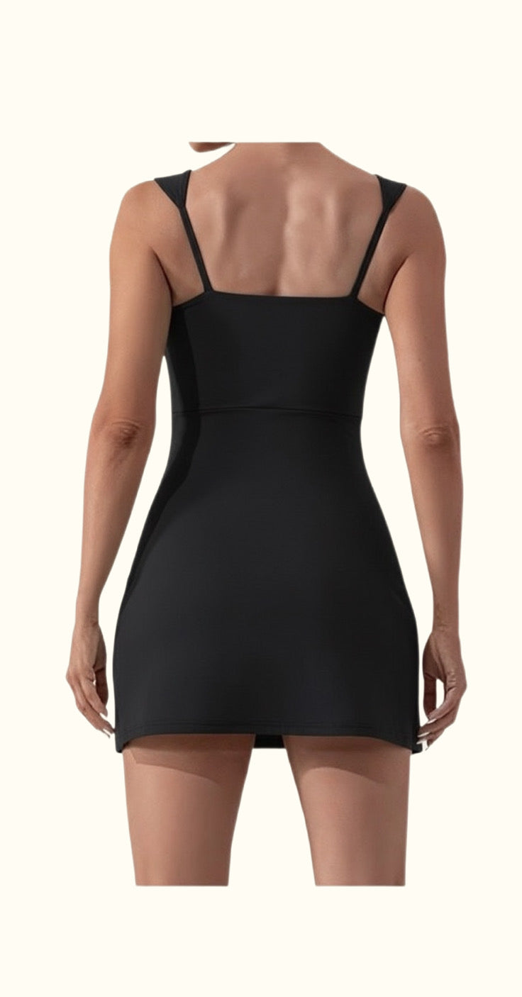 Fresh Glow Dress Black