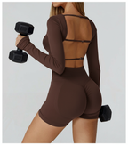 Openback Crop  Brown VK