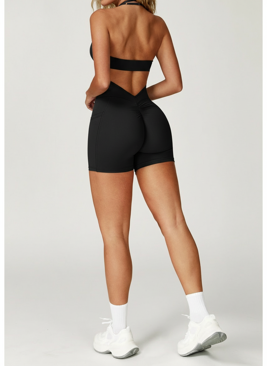 Jumpsuit Active Black VK