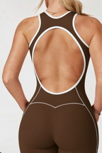 Jumpsuit Goddess VK Brown