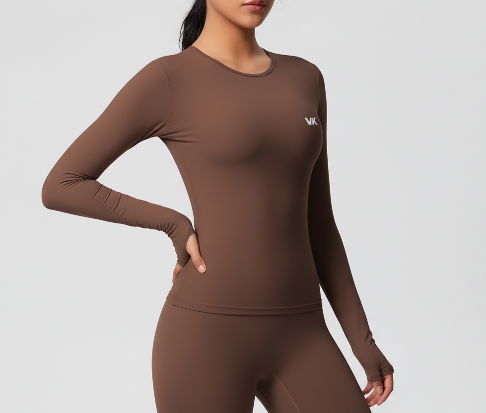 VK Performance Long Sleeve Brown