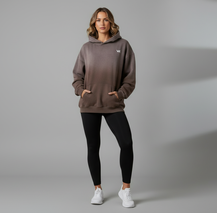 VK Gradient Hoodie Brown
