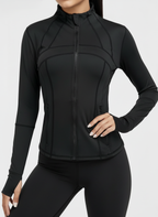 Aura Seam Jacket Black